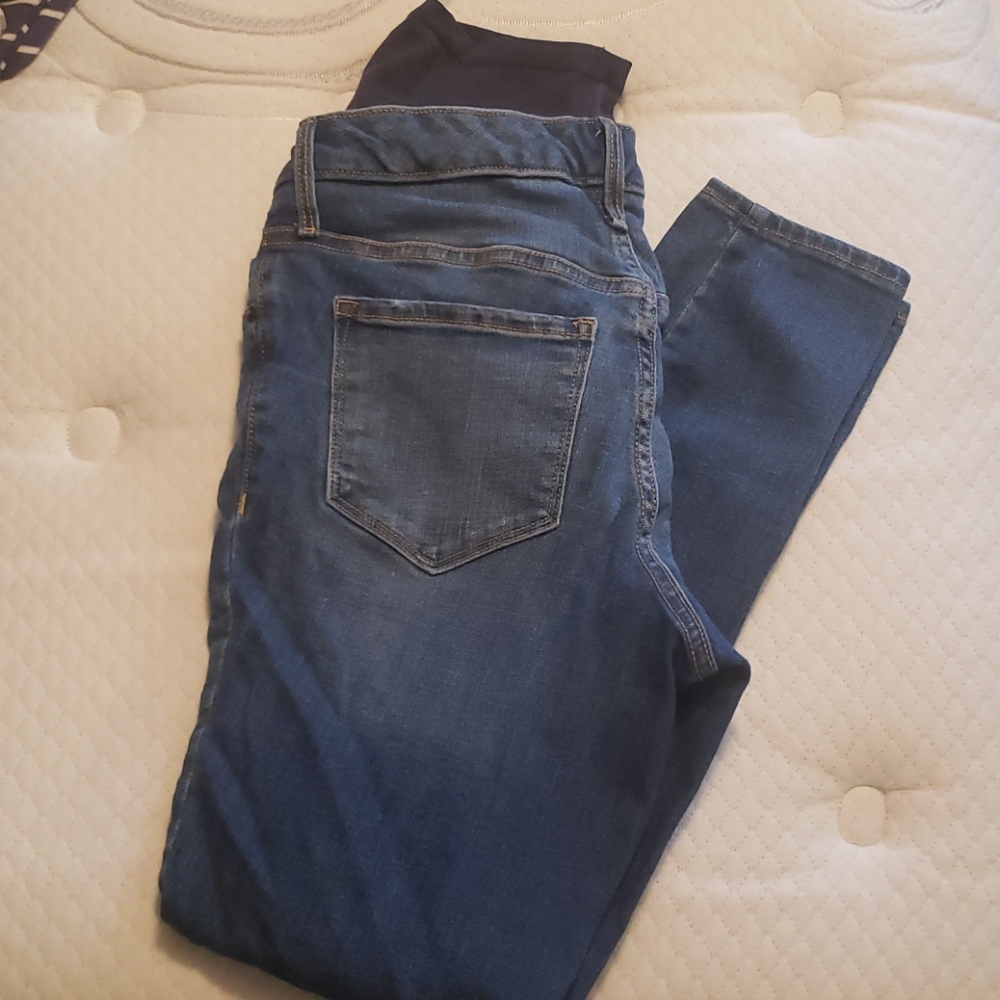 Old Navy Rockstar Full Panel Jeans